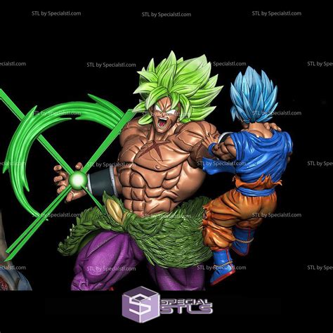 Broly vs Goku Final Attack | SpecialSTL