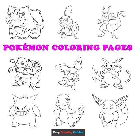 Collection of Over 999 Astonishing Pokemon Drawings — Stunning Full 4K ...