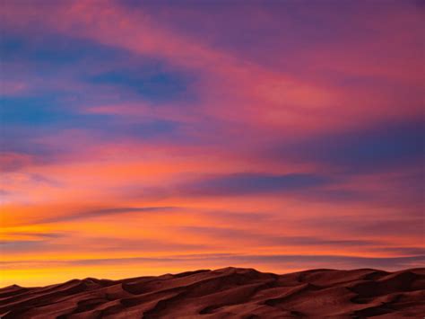 wallpaper sand, desert, sunset, sky HD : Widescreen : High Definition ...