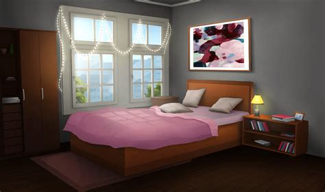 Gacha Apartment Anime Living Room Background - Inside The House Anime Wallpapers Posted By John ...