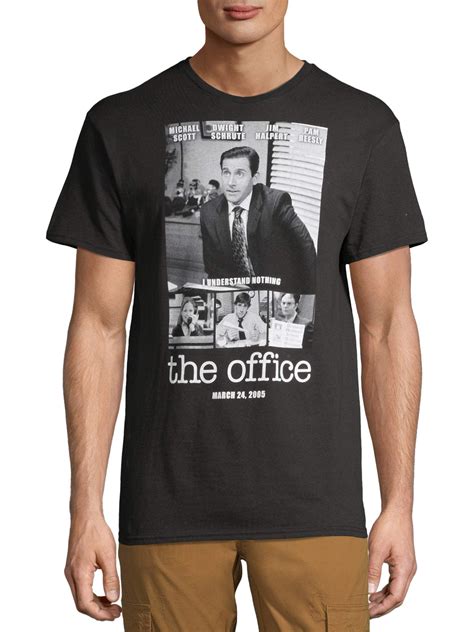 Dunder Mifflin The Office Poster Men's and Big Men's Graphic T-shirt - Walmart.com