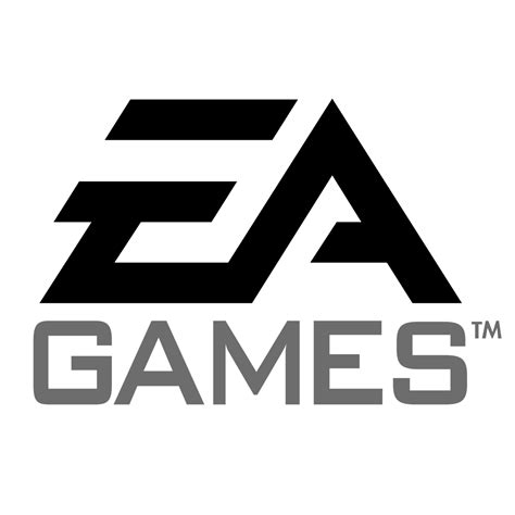 EA Games Logo Black and White – Brands Logos