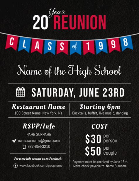 Class Reunion Background Design: Create Stunning Memories with personalized, eye-catching templates!