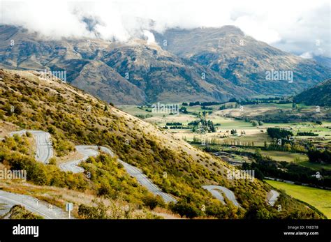 Zig Zag Road - New Zealand Stock Photo - Alamy