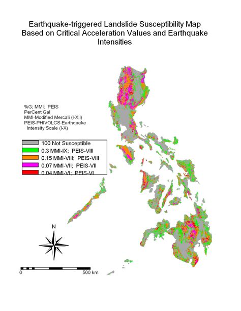 Earthquake Hazard Map Philippines