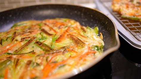 Korean Vegetable Pancake - LookCatchu