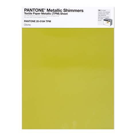 BUY Pantone Metallic Shimmer 20-0184 Olivine