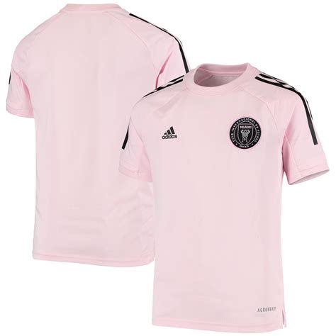 Youth adidas Pink Inter Miami CF Training Jersey