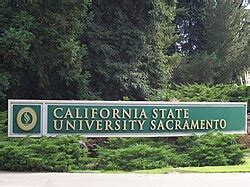 Sacramento State University Campus Map