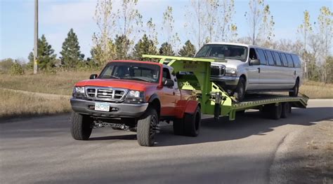 Cheap Ford Ranger Dually Build Shockingly Tows Excursion Limo - Ford-Trucks.com