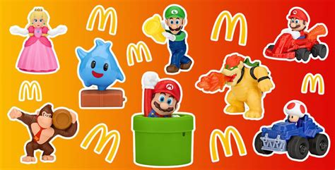 'The Super Mario Bros Movie' McDonald's Happy Meal Toys