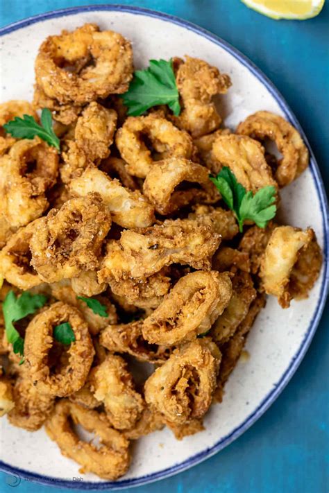 Easy Fried Calamari | How to Make Calamari- The Mediterranean Dish