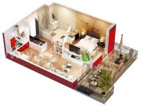 Studio Apartment Floor Plans