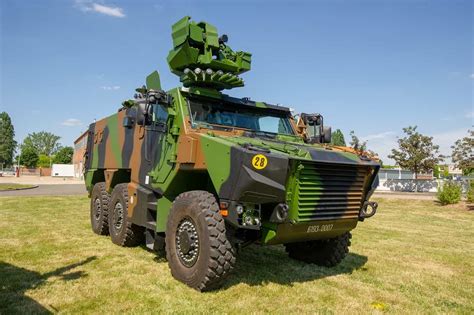 French Army formally inducted first Griffon VBMR multirole armoured vehicles