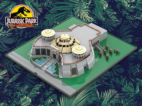 Lego Jurassic Park Visitor Center by Cchimpanzeeratturtle on DeviantArt