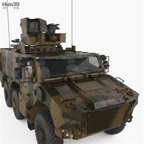 VBMR Griffon 3D model - Download Military on 3DModels.org