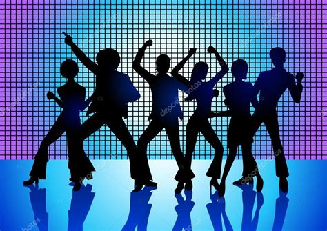 People Disco Dancing — Stock Vector © rudall30 #92962806