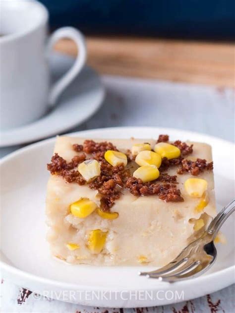 Maja Blanca with Cream Style Corn - Riverten Kitchen