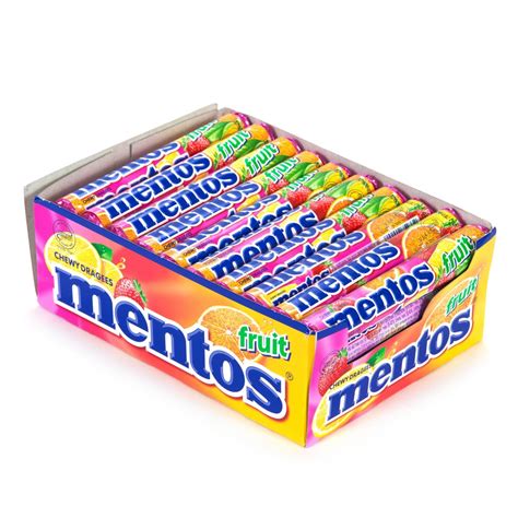 Mento Fruit 40 pcs - Bloom's Kosher