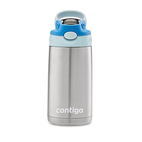 Contigo Kids Stainless Steel Water Bottle with Redesigned AUTOSPOUT ...