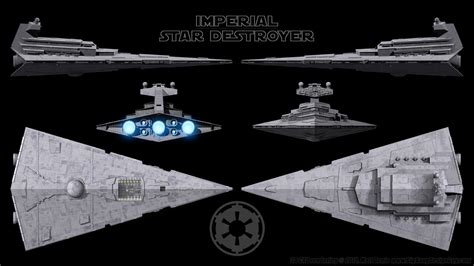 Imperial Star Destroyer - Schematics - Revised by Ravendeviant on DeviantArt