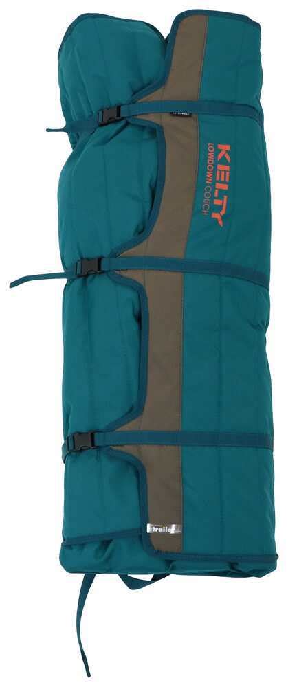 Kelty Lowdown Camp Couch - 12-1/2" Tall Seat - Teal and Brown Kelty Camping Chairs KE96UR