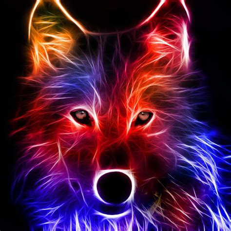 Cool Neon Wolves Wallpapers on WallpaperDog