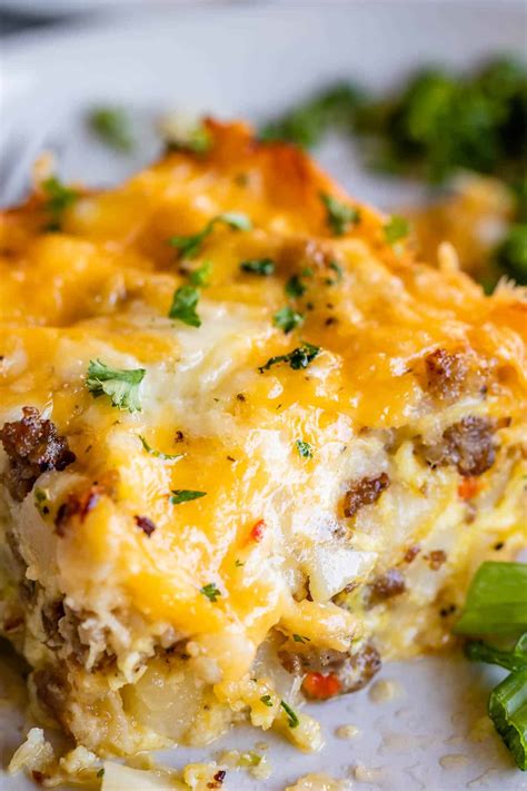 Our 15 Most Popular Overnight Breakfast Casserole with Hash Browns and Sausage and Eggs Ever ...