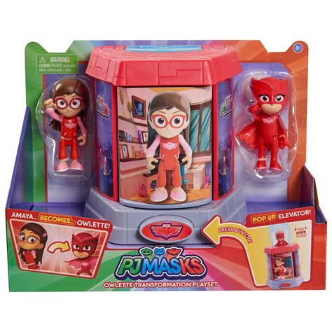 PJ Masks Transforming Figures, Owlette, Ages 3 + - Walmart.com - Walmart.com