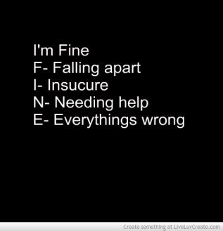 I Am Fine Quotes. QuotesGram