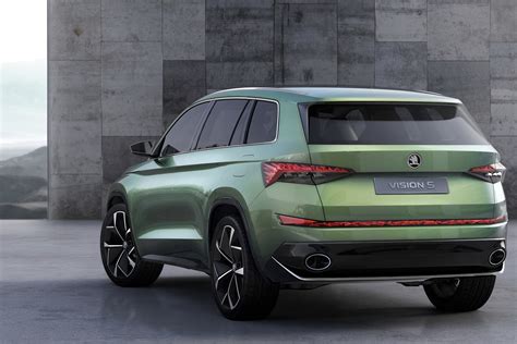 Skoda VisionS Concept Previews 7-Seater "Kodiak" SUV at Geneva 2016 - autoevolution