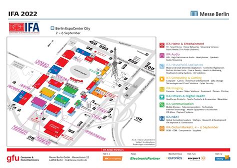 IFA 2022 Berlin: Occupancy, floor plan, exhibitors and more