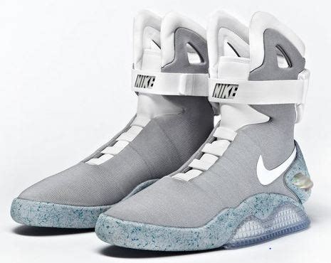 THE SNEAKER ADDICT: Nike Air Mag “Marty Mcfly” 2015 Sneaker Available Online Now!