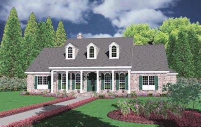 New-england-colonial House Plan - 4 Bedrooms, 3 Bath, 3482 Sq Ft Plan 18-491