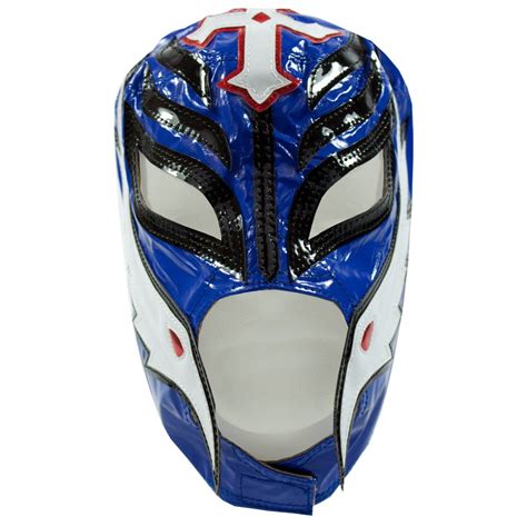 Rey Mysterio Blue & White Replica Mask - WWE | WWEShop | Pinterest | Masking