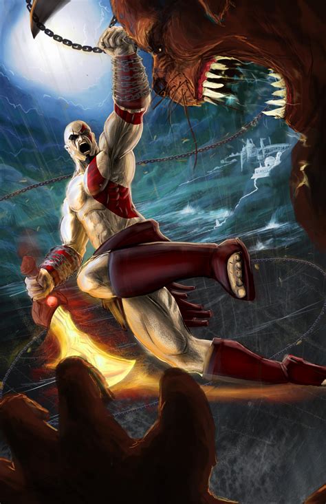 Kratos by airwalkinman on DeviantArt