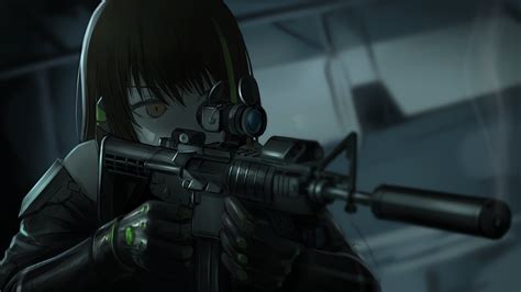 Girls With Guns Wallpaper