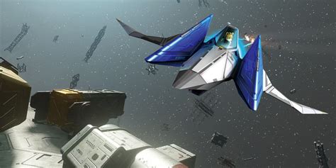 Starfield Player Builds The Arwing From Star Fox