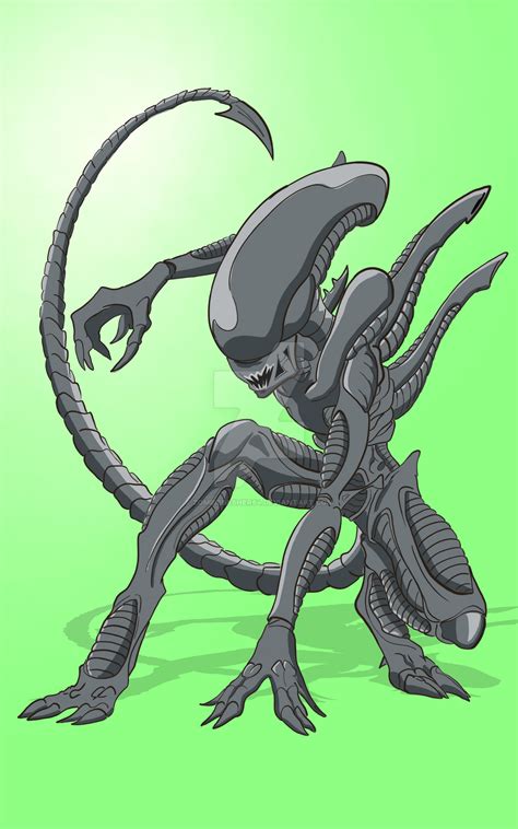 Xenomorph fan art 2 by zombiebasher64 on DeviantArt