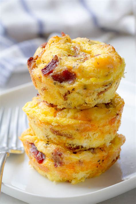 Cheesy Bacon Egg Muffins Recipe – How to Make Egg Muffins — Eatwell101