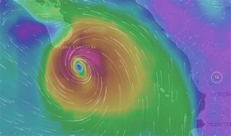 Hurricane Olaf warning: Mexico in path of major brewing storm - 'Dangerous' | World | News ...