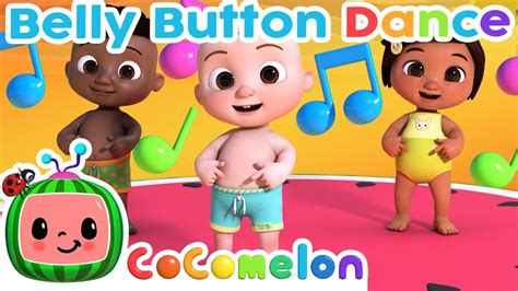 🩳 Belly Button Dance 🩳 | @CoComelon | Dance Party Songs 2023 | Sing and ...