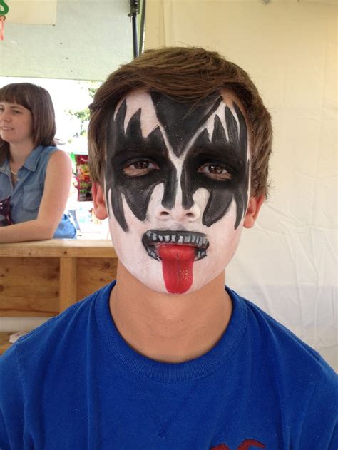 Gene Simmons (KISS) | Face painting, Carnival face paint, Gene simmons kiss