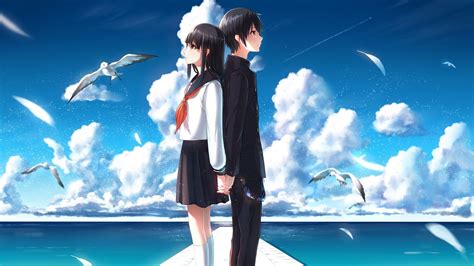 Anime Love Wallpaper 4K Download - 76 Romantic Anime Wallpapers On Wallpapersafari - If you have ...