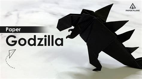 cara membuat origami godzilla - Ian Parr