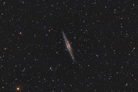 Astronomers Do It In The Dark - NGC 891 - Edge on Spiral Galaxy in Andromeda - Spiral Galaxies ...