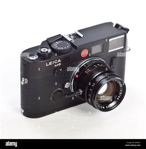 Leica M6 TTL Rangefinder RF 35mm Film Camera with Classic 50mm Summicron f2 Lens Black Stock ...