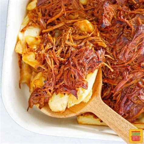 Pulled Pork Poutine Recipe - Sunday Supper Movement