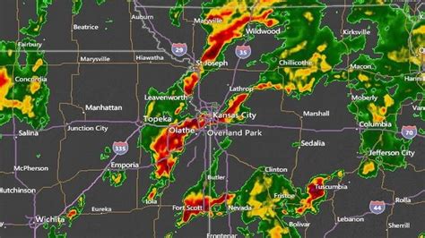 Kansas City Radar Weather Map - Map