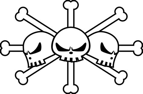 Pirate Flag Drawing at GetDrawings | Free download